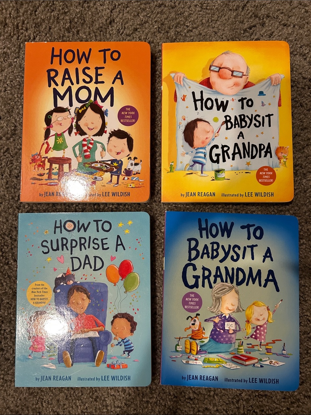 How to Raise a Mom & more “How to” Board Book Bundle